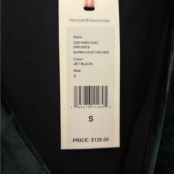 Vineyard Vines Tartan Dress NWT - Picture 2 of 2